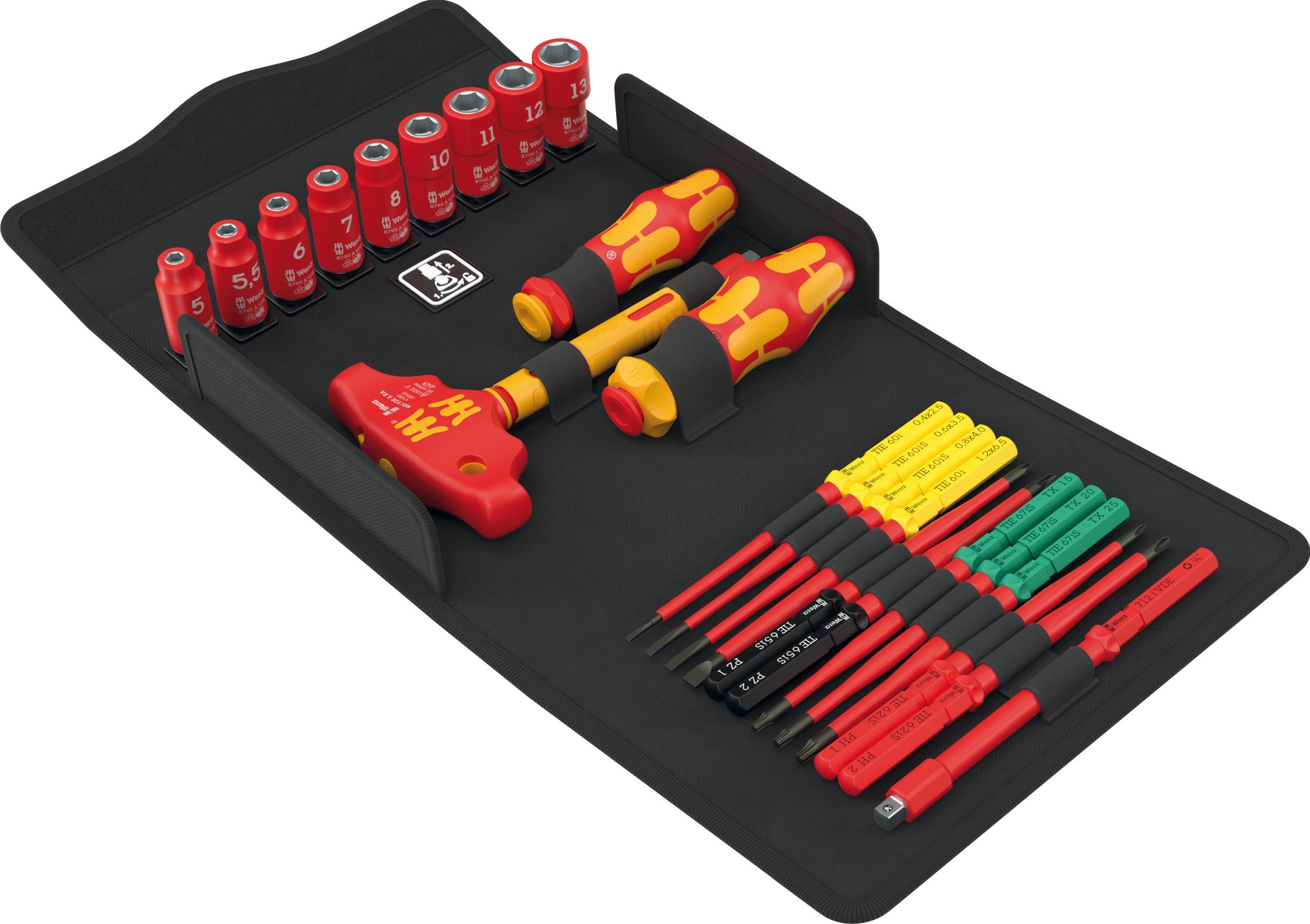 Wera Kraftform Kompakt VDE 24 Allrounder Set 1 25 Pieces Metric 05006632001