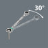 Wera 9631 Magnetic Rail 6000 Joker 2 Ratcheting Wrench Set Metric 05020015001