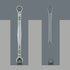 Wera 6007 Joker 5 Set 1 Combination Wrench Set 5 Pieces Metric 05020380001