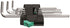 Wera 950/7 Hex-Plus 1 L-Key Set Chrome Plated Metric 7 Pieces 05022181001