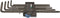 Wera 967/9 TX XL HF 1 TORX® L-Key Set With Holding Function 9 Pieces 05024450001
