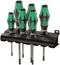 Wera 367/6 HF Kraftform Plus TORX® Screwdriver Set With Rack 6 Piece 05028059001