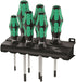 Wera 367/6 Kraftform Plus TORX® Screwdriver Set With Rack 6 Piece 05028062001