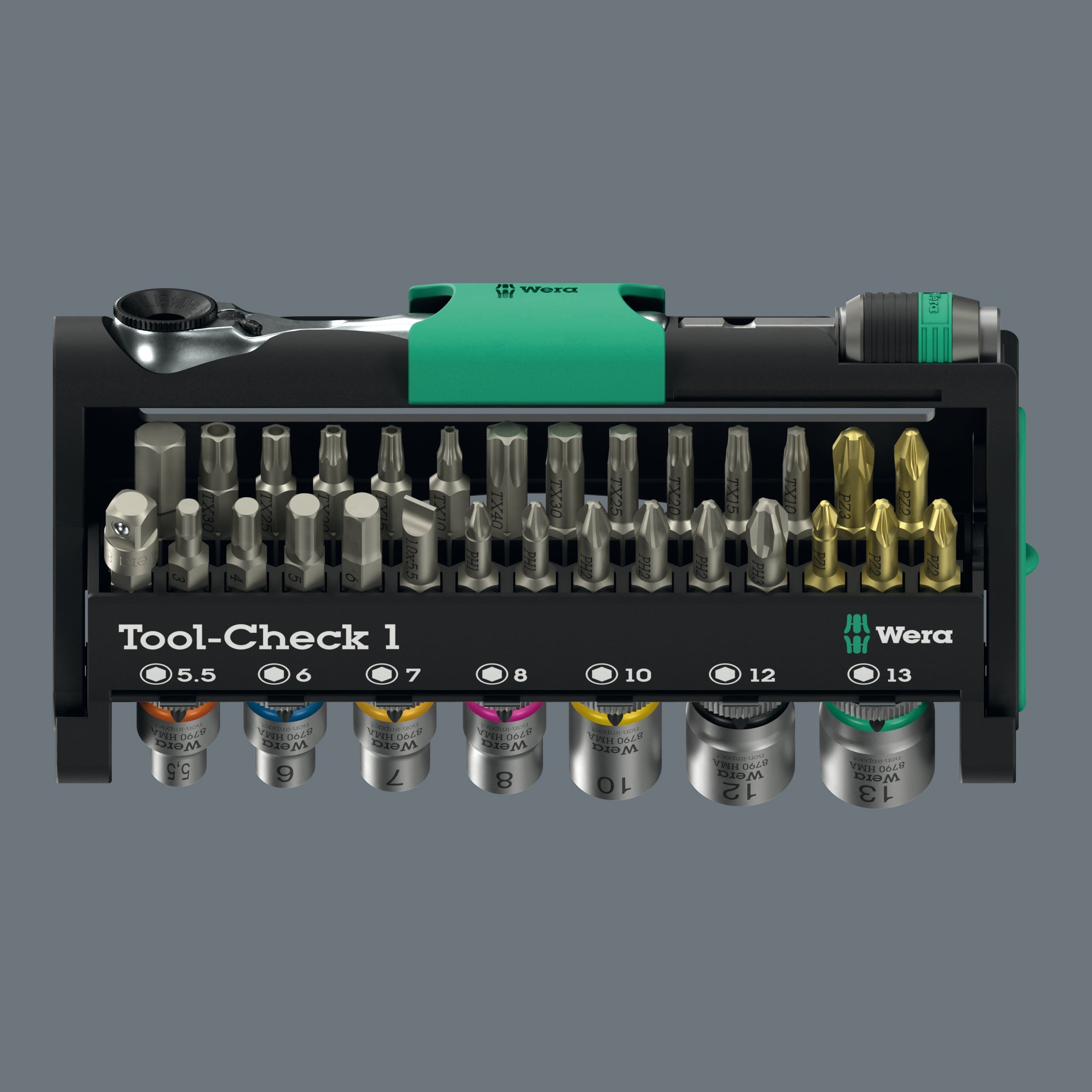 Wera Tool-Check 1 38 Pieces Metric 05049050001
