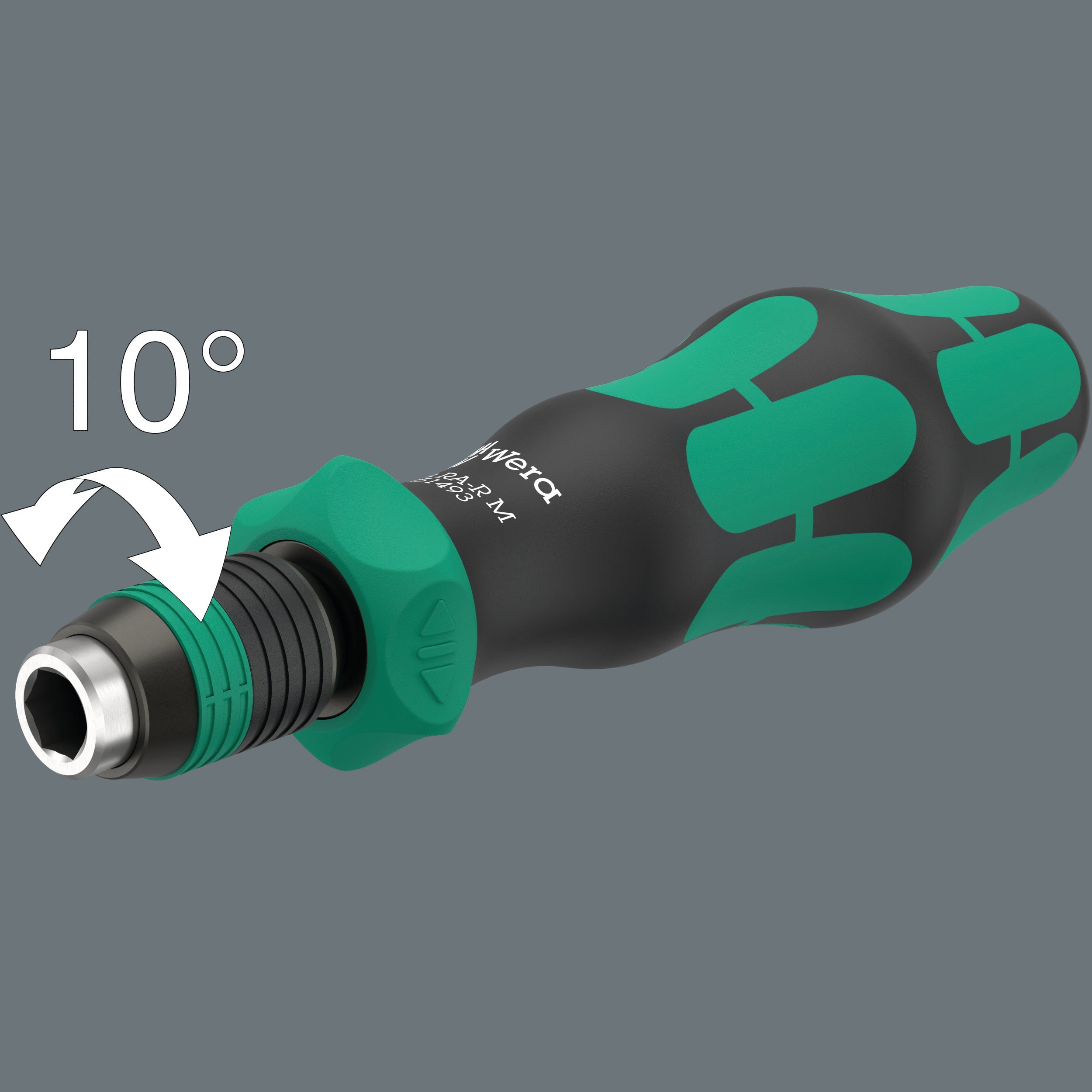 Wera Kraftform Kompakt 838 RA-R M Ratcheting Screwdriver Set 1 Metric 05051061001