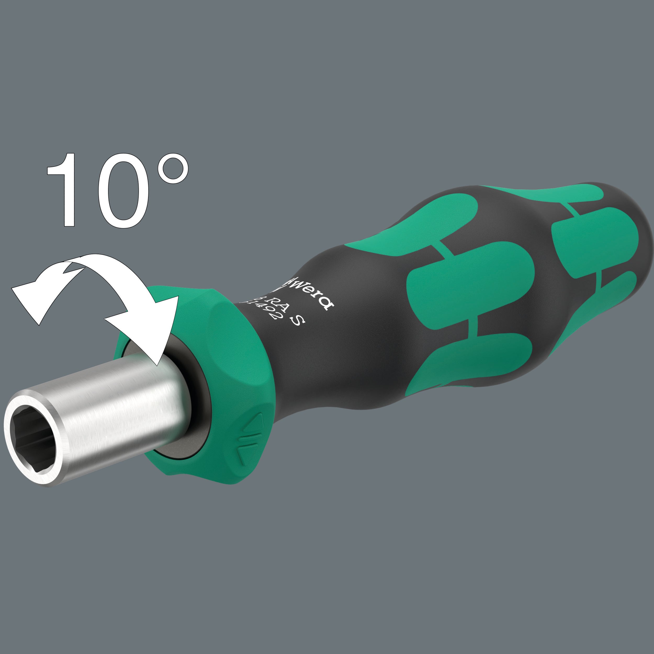 Wera Kraftform Kompakt 838 RA S Ratcheting Screwdriver Set 1 SAE 05051065001