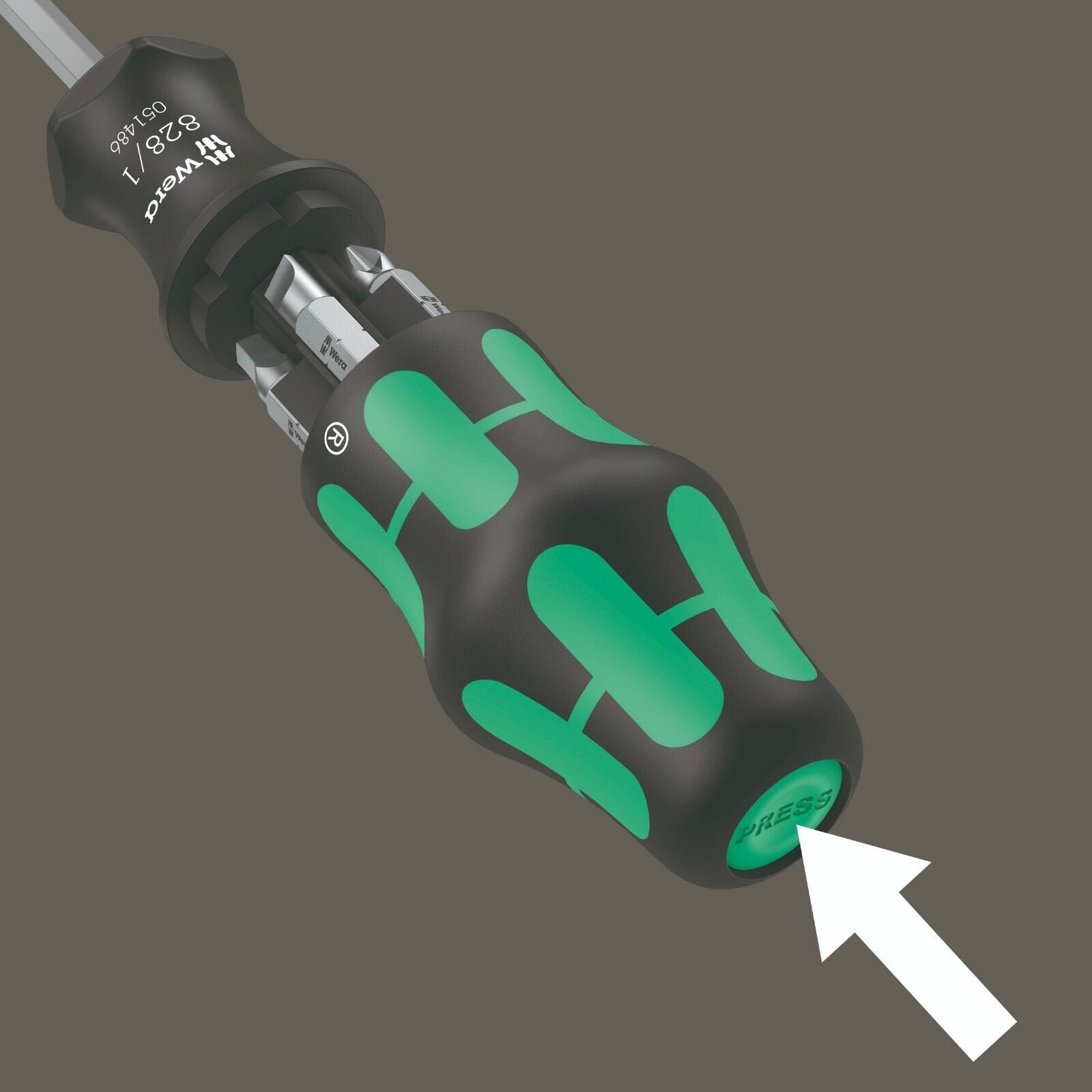 Wera Kraftform Kompakt 27 Set 1 Screwdriver Set 7 Pieces SAE 05051512001