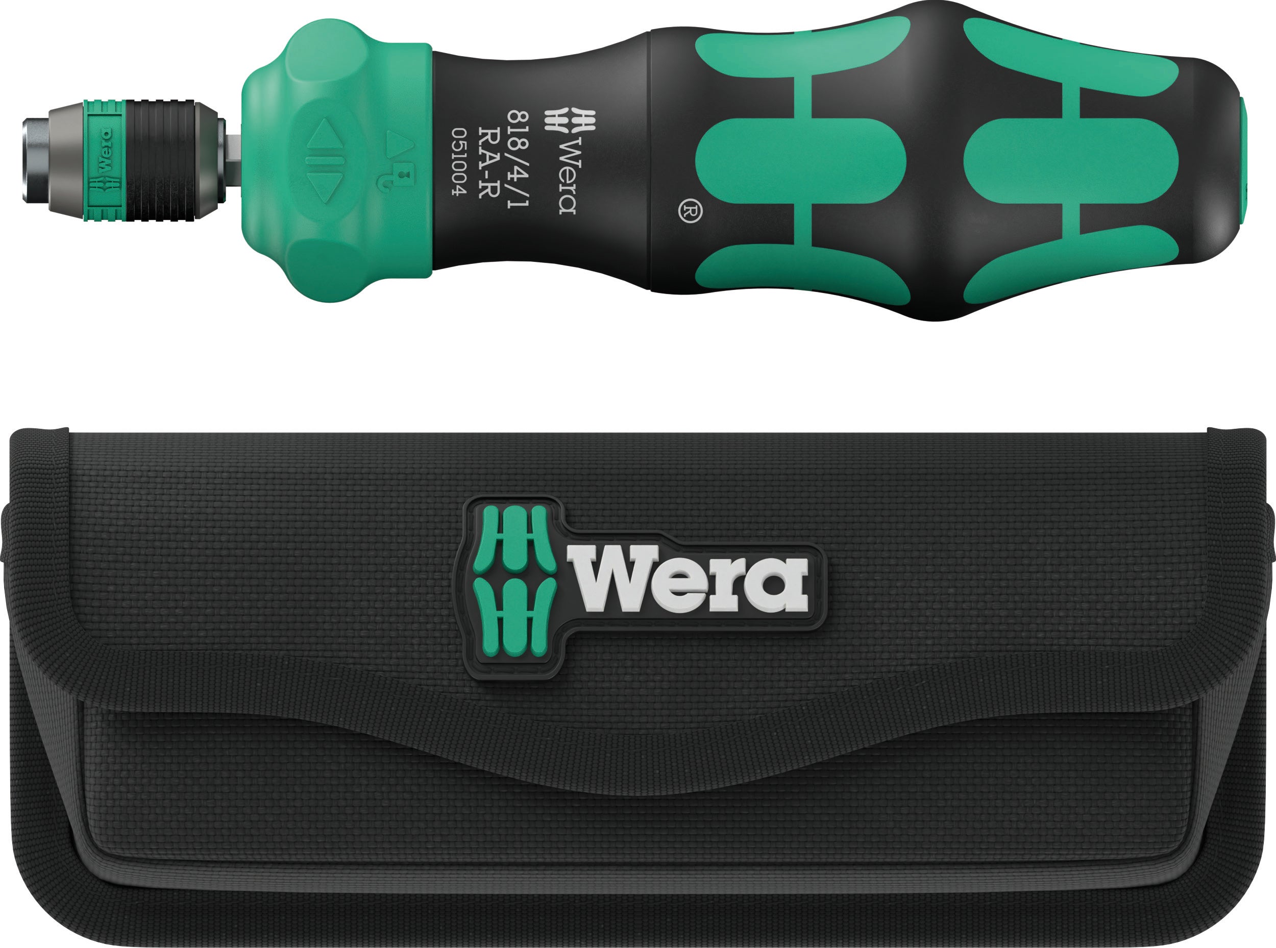 Wera Kraftform Kompakt 20 RA-R Ratcheting Screwdriver Set With Pouch 05051514001
