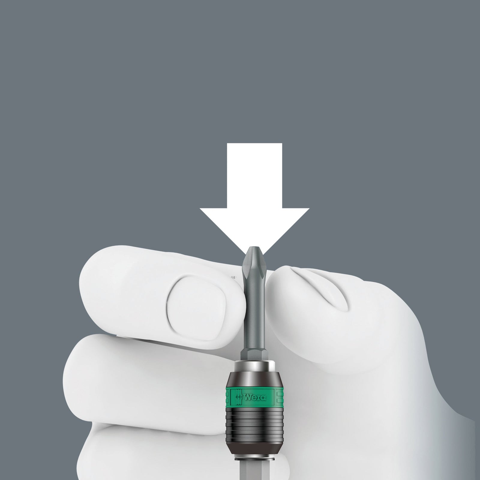 Wera Kraftform Kompakt Pistol RA-R 2 Ratcheting Screwdriver Set 05051536001