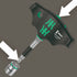 Wera Kraftform Kompakt 400 RA Set 2 Ratcheting T-Handle Set SAE 05057474001