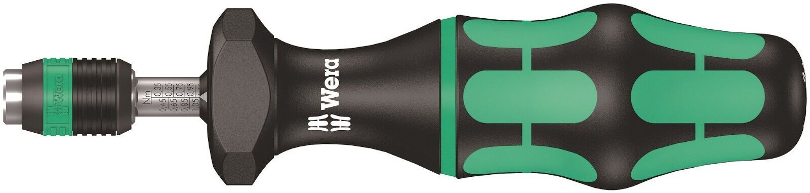Wera 7400 Kraftform Adjustable Torque Screwdriver 1.2 - 3.0 Nm 1/4" 05074701001