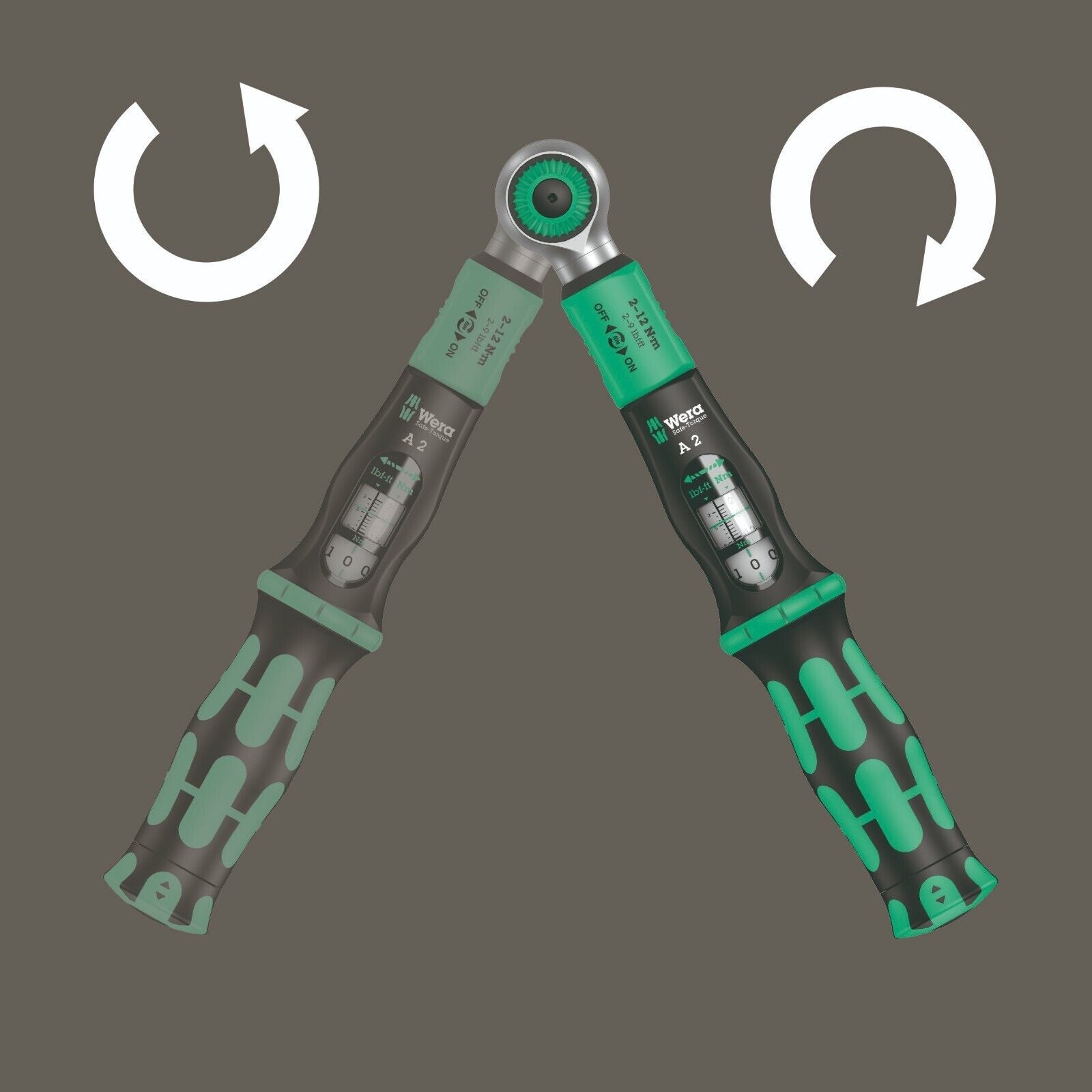 Wera Safe Torque A 2 Set 1 Wrench Set 2-12 Nm 1/4