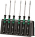 Wera 2035/6 B Micro Precision Screwdriver Set With Rack 05118152001