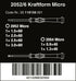 Wera 2052/6 Micro Precision Screwdriver Set With Rack 05118156001