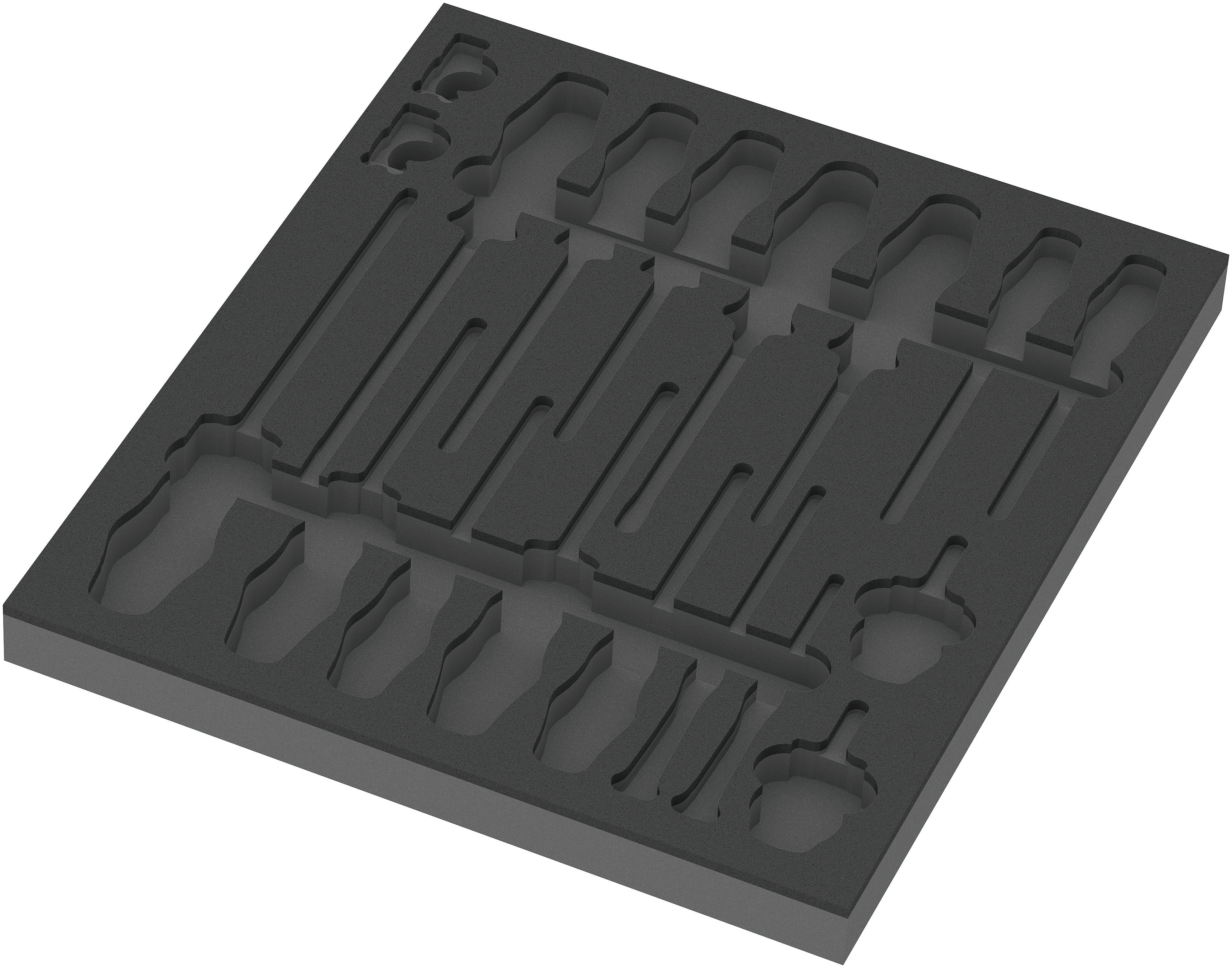 Wera 9810 Foam Insert Screwdriver Set 1 Empty 05137310001