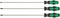 Wera 335/350/355/3 Kraftform Plus Screwdriver Set 300 mm Long 05347735002
