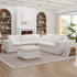 Sectional Sofa With Moveable Ottoman