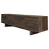 TV Stand For TVs Up To 85", Entertainment Center, Cable Management, Push Openers, Soft Closing Hinges & Adjustable Shelves - Dark Brown