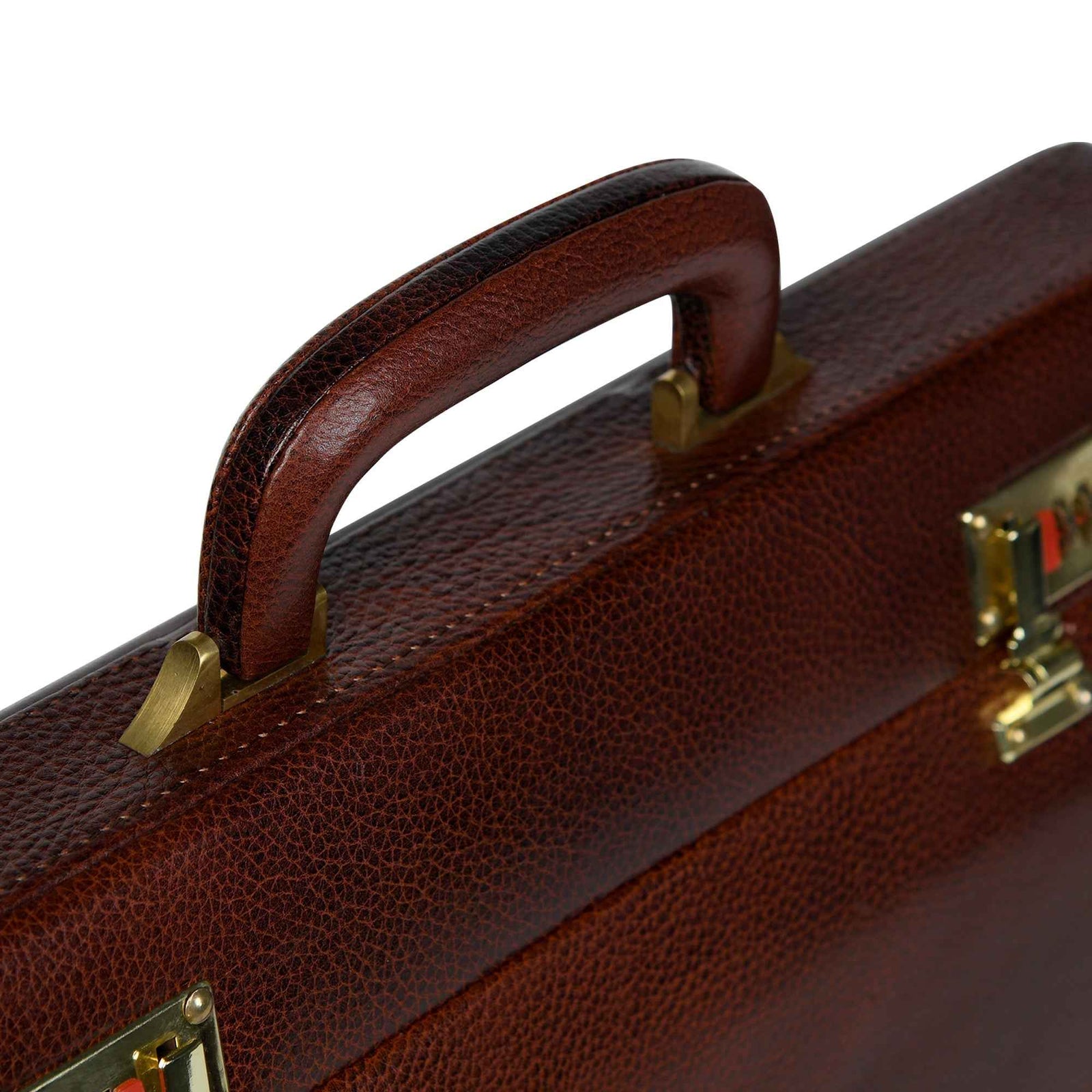 Rich Brown Office Suitcase