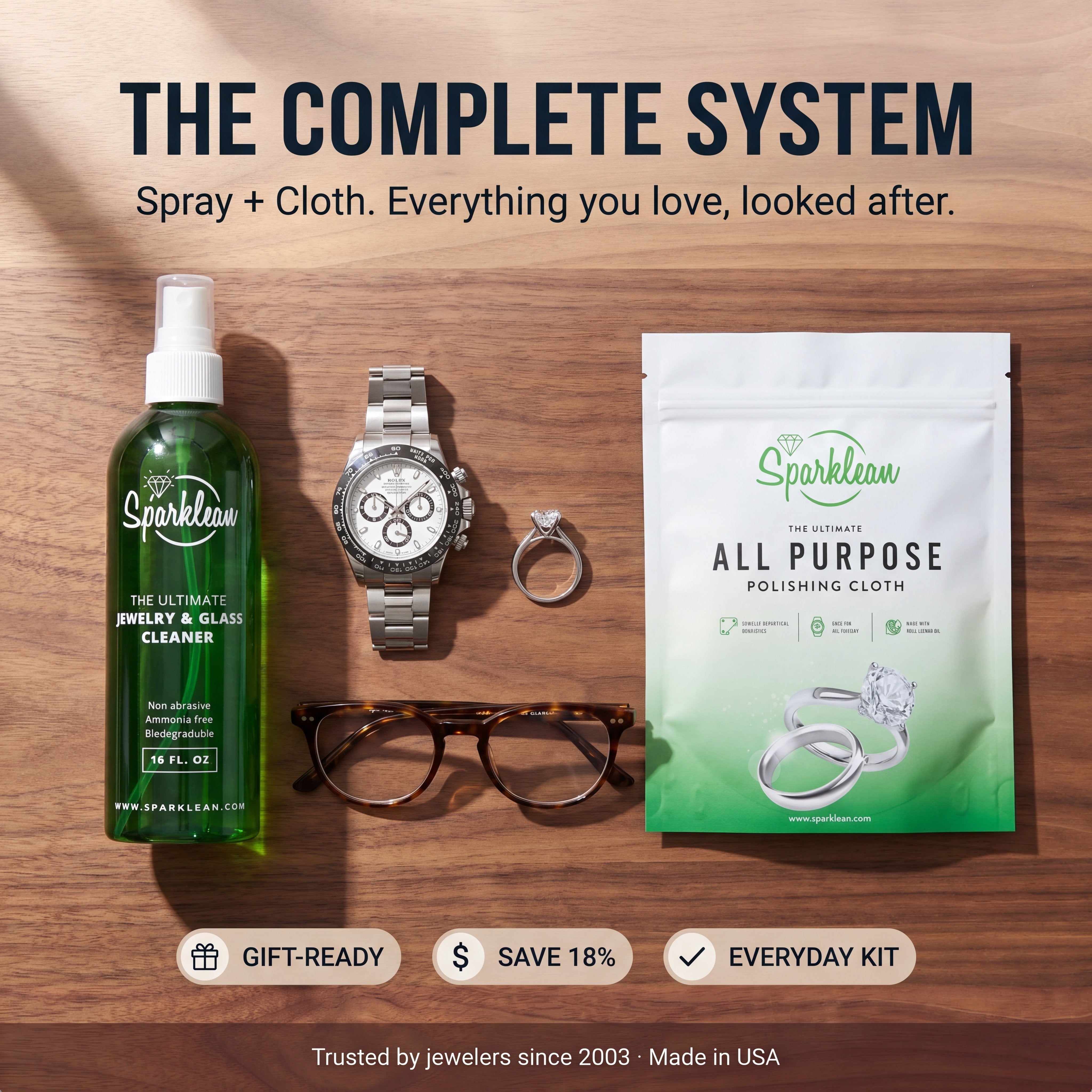 Ultimate Jewelry Cleaning Kit Bundle