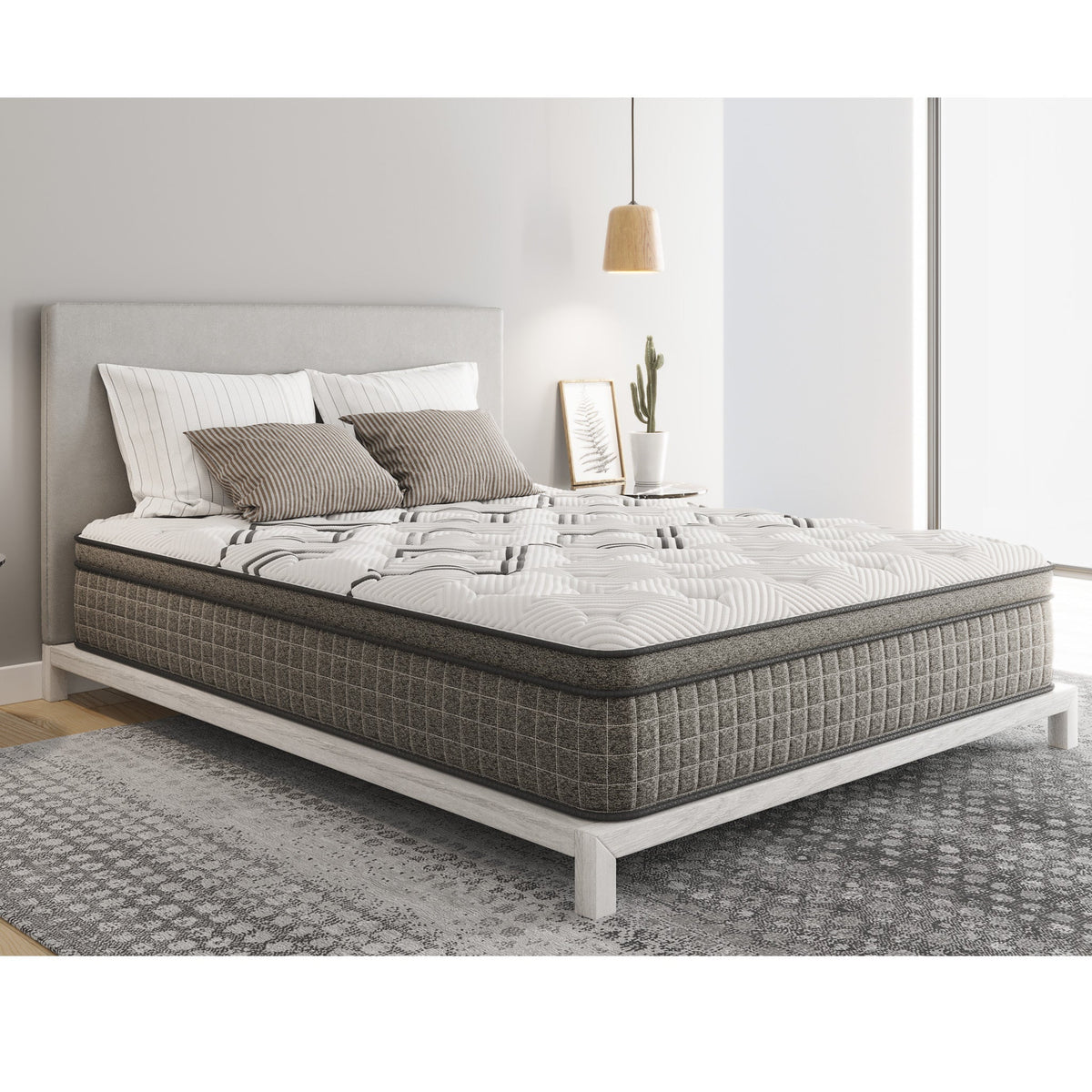 Diamond Soto Cooling Copper Hybrid Mattress Twin Size 12.5