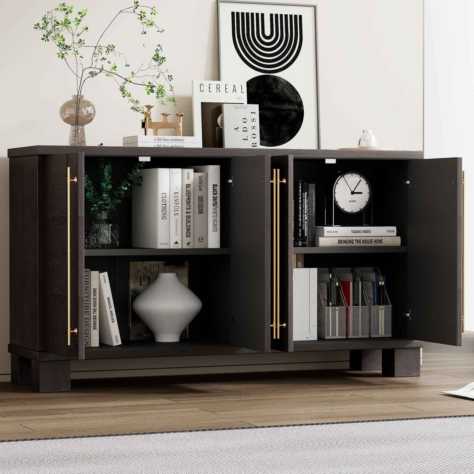 Sideboard With Adjustable Shelves