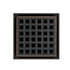 Oil rubbered bronze brass shower drain 4 or 8 inch  with ABS base
