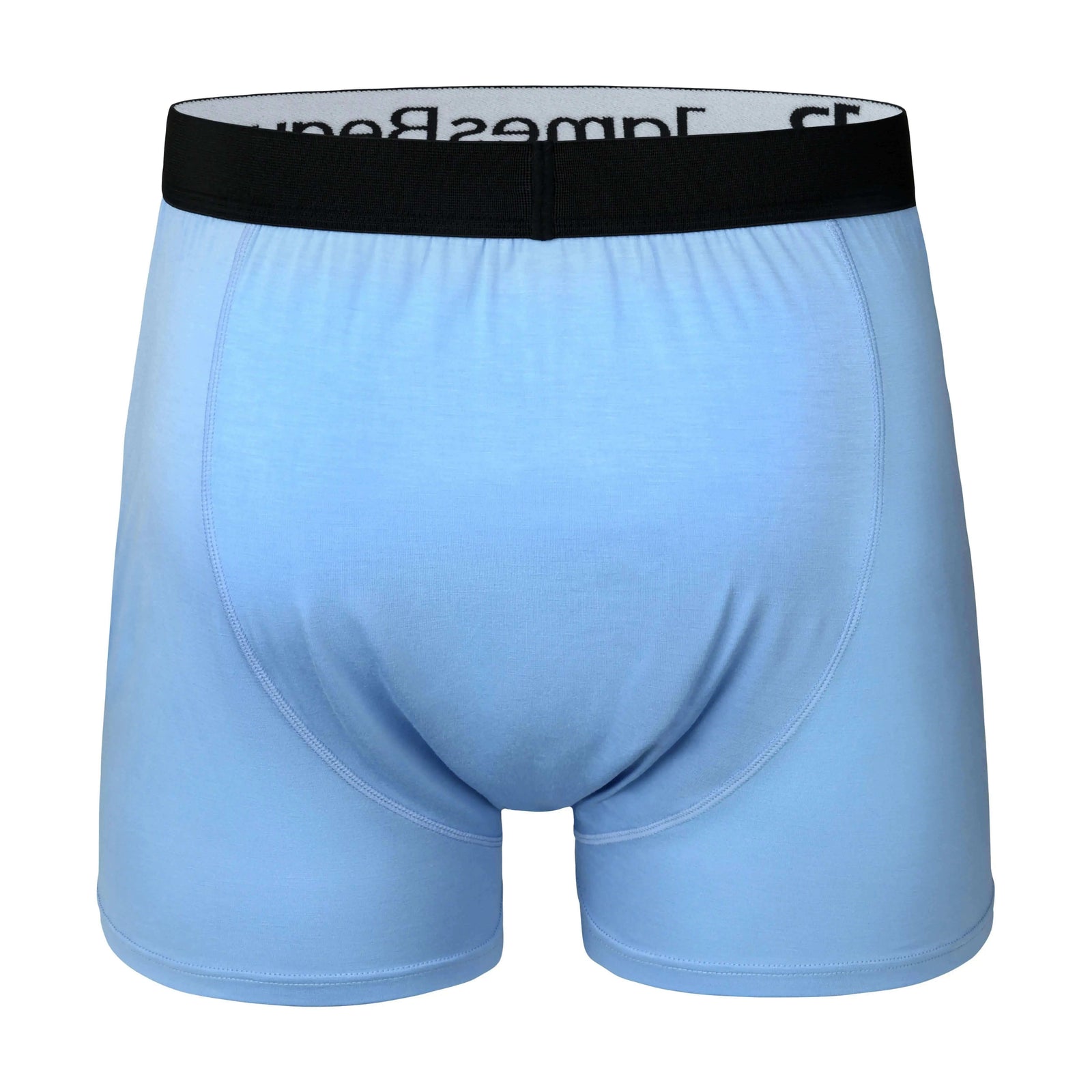 Men's Heather Blue 95% Viscose from Bamboo Boxer Shorts