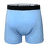 Men's Heather Blue 95% Viscose from Bamboo Boxer Shorts