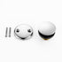 Tip-Toe Tub Trim Set with Two-Hole Overflow Faceplate, Replacement Bath Drain Trim Kit with 2-Hole Overflow Faceplate and Universal Fine/Coarse Thread 7 finishing colors available