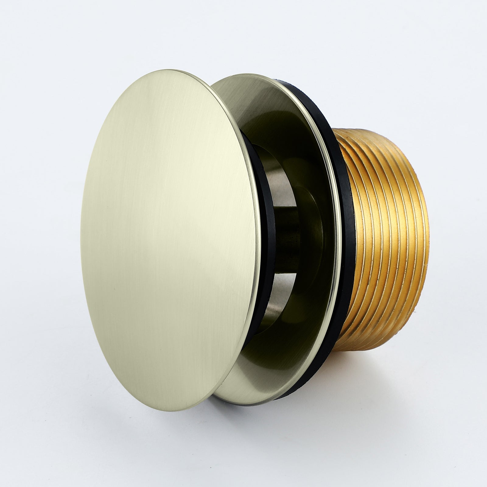 Tip-Toe Tub Trim Set with Two-Hole Overflow Faceplate, Replacement Bath Drain Trim Kit with 2-Hole Overflow Faceplate and Universal Fine/Coarse Thread 7 finishing colors available