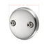Tip-Toe Tub Trim Set with Two-Hole Overflow Faceplate, Replacement Bath Drain Trim Kit with 2-Hole Overflow Faceplate and Universal Fine/Coarse Thread 7 finishing colors available