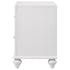 Barzini 2-drawer Nightstand White