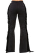 GJG Denim Texas Sun Bell Bottom jean in Black Denim