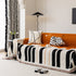 Cozy Chenille Dynamic Notes Sectional Couch Cover Blanket, Perfect Couch Throw Covers for Pets