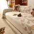 Butterfly Jacquard Soft Couch Blankets Cover for Couch Reversible Modern Sofa Slipcover Throw Covers