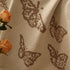 Butterfly Jacquard Soft Couch Blankets Cover for Couch Reversible Modern Sofa Slipcover Throw Covers