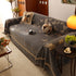 Butterfly Jacquard Soft Couch Blankets Cover for Couch Reversible Modern Sofa Slipcover Throw Covers