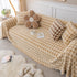 Luxury Plush Universal Couch Cover Blanket, Washable Couch Protector Houndstooth Sofa Covers
