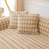 Luxury Plush Universal Couch Cover Blanket, Washable Couch Protector Houndstooth Sofa Covers