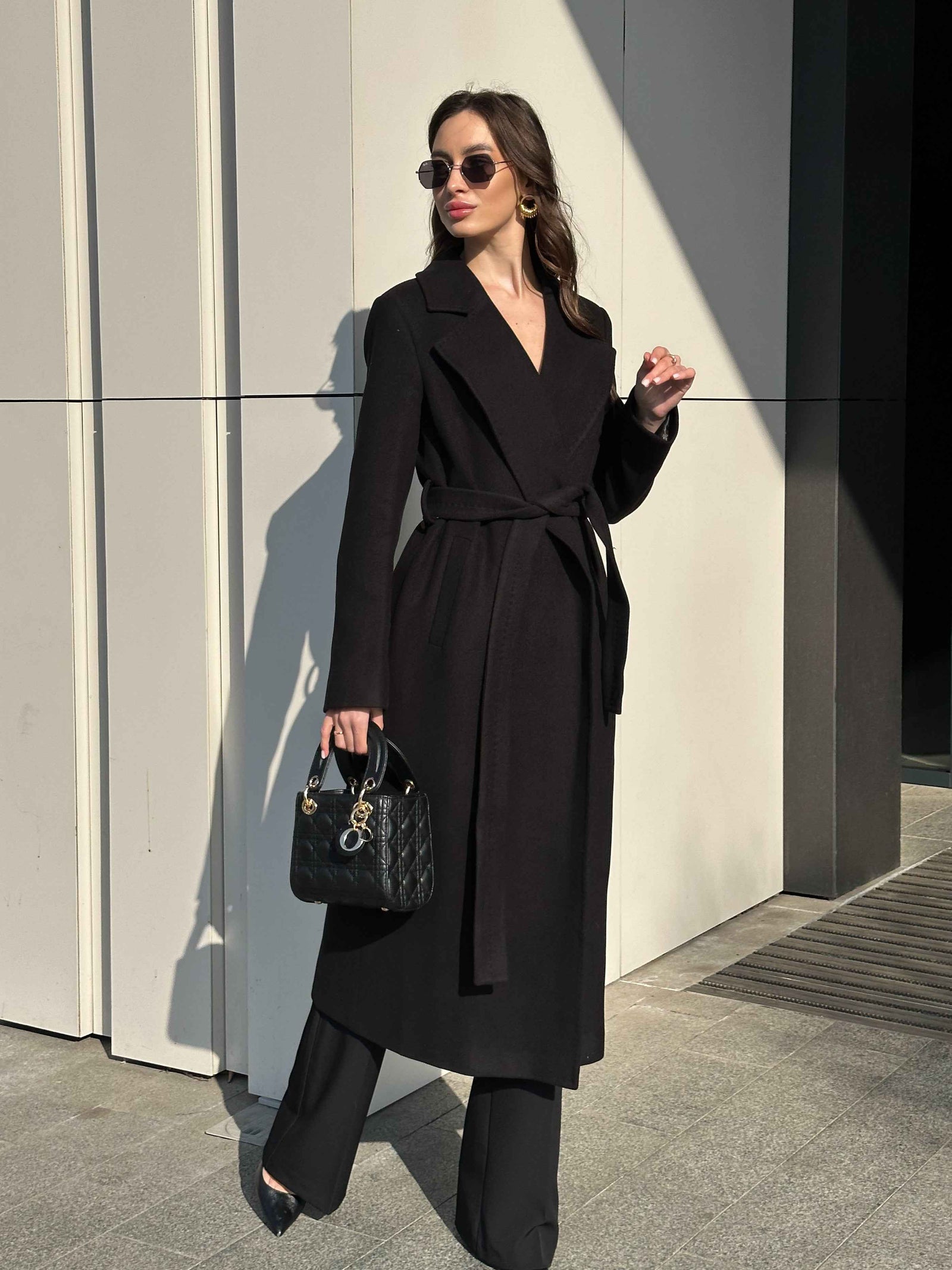 Pre-Order. Re-Stock Ships February 2026. Astoria Classic Wraparound Wool Blend Overcoat