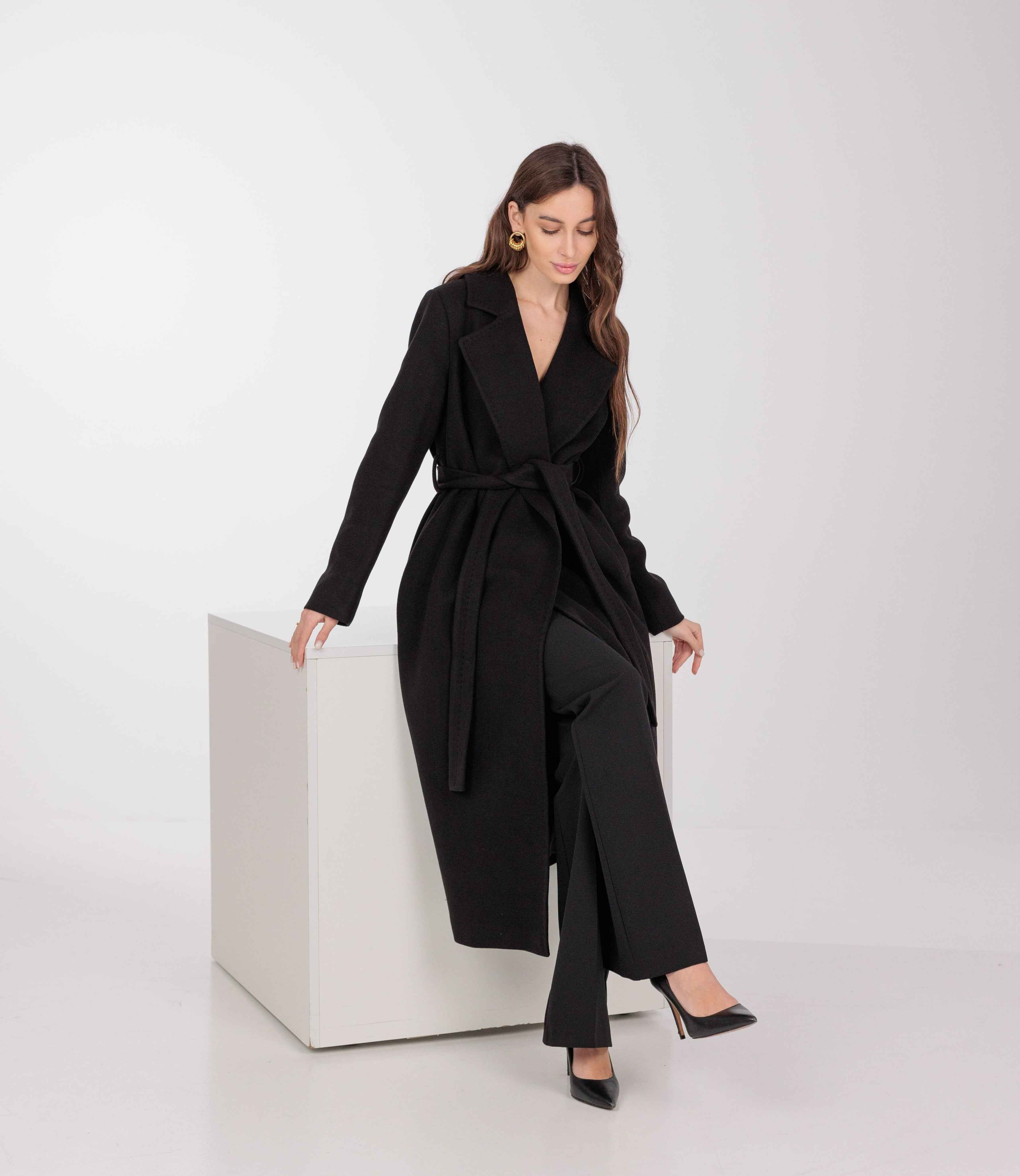 Pre-Order. Re-Stock Ships February 2026. Astoria Classic Wraparound Wool Blend Overcoat