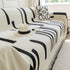 Soft Cozy Chenille Throw Cover for Couch with Tassel Accents, Dustproof Soft Throws for Sofa