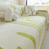Soft Cozy Chenille Throw Cover for Couch with Tassel Accents, Dustproof Soft Throws for Sofa