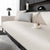 Waterproof Faux Leather Slipcover with Non-Slip Backing for Sofa, Pet Couch Protector for Living Room