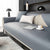 Waterproof Faux Leather Slipcover with Non-Slip Backing for Sofa, Pet Couch Protector for Living Room