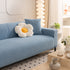 Fleece Stretch Sofa Slipcover Washable Soft Spandex Couch Cover Furniture Protector