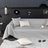 Waterproof Faux Leather Couch Throw Covers, Pet Couch Cover, Non Slip Furniture Covers for Leather Sofas