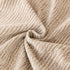Sofa Cover Throw with Lace Trim & Pom-Pom Fringe, Decorative Couch Cover Blanket
