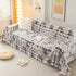 Thick Faux Fur Couch Cover Fluffy Fuzzy Warm Washable Furniture Protector for Kids Pets